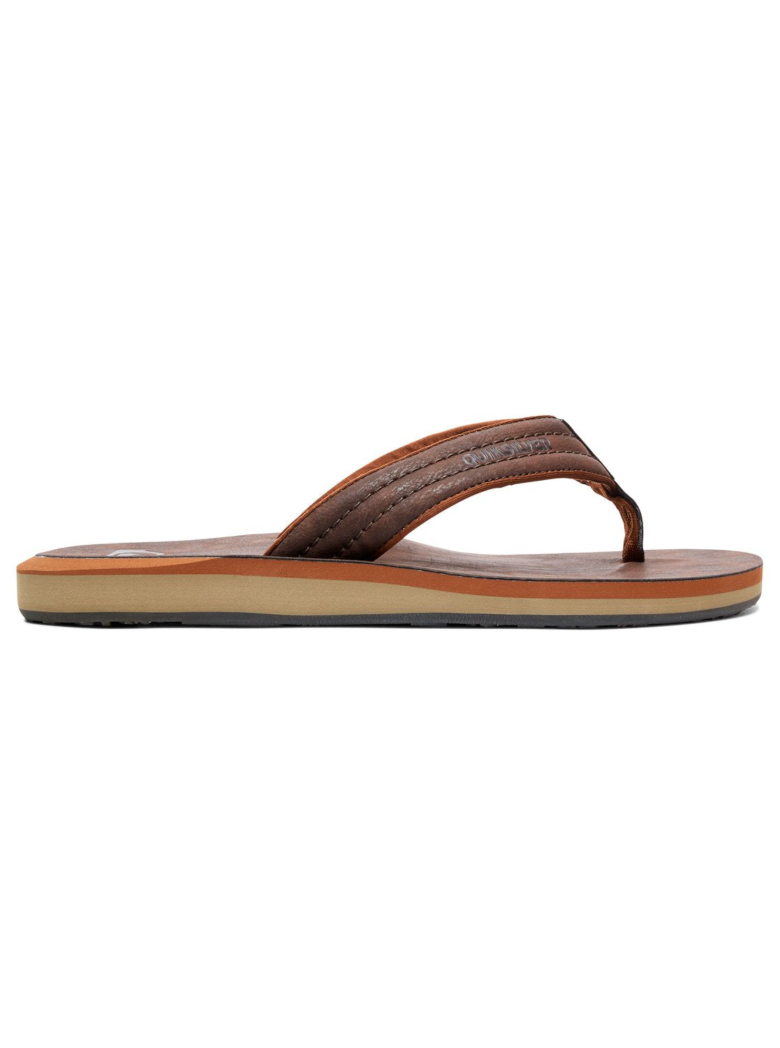 Quiksilver Carver Nubuck Youth Sandal Demitasse 2 Y