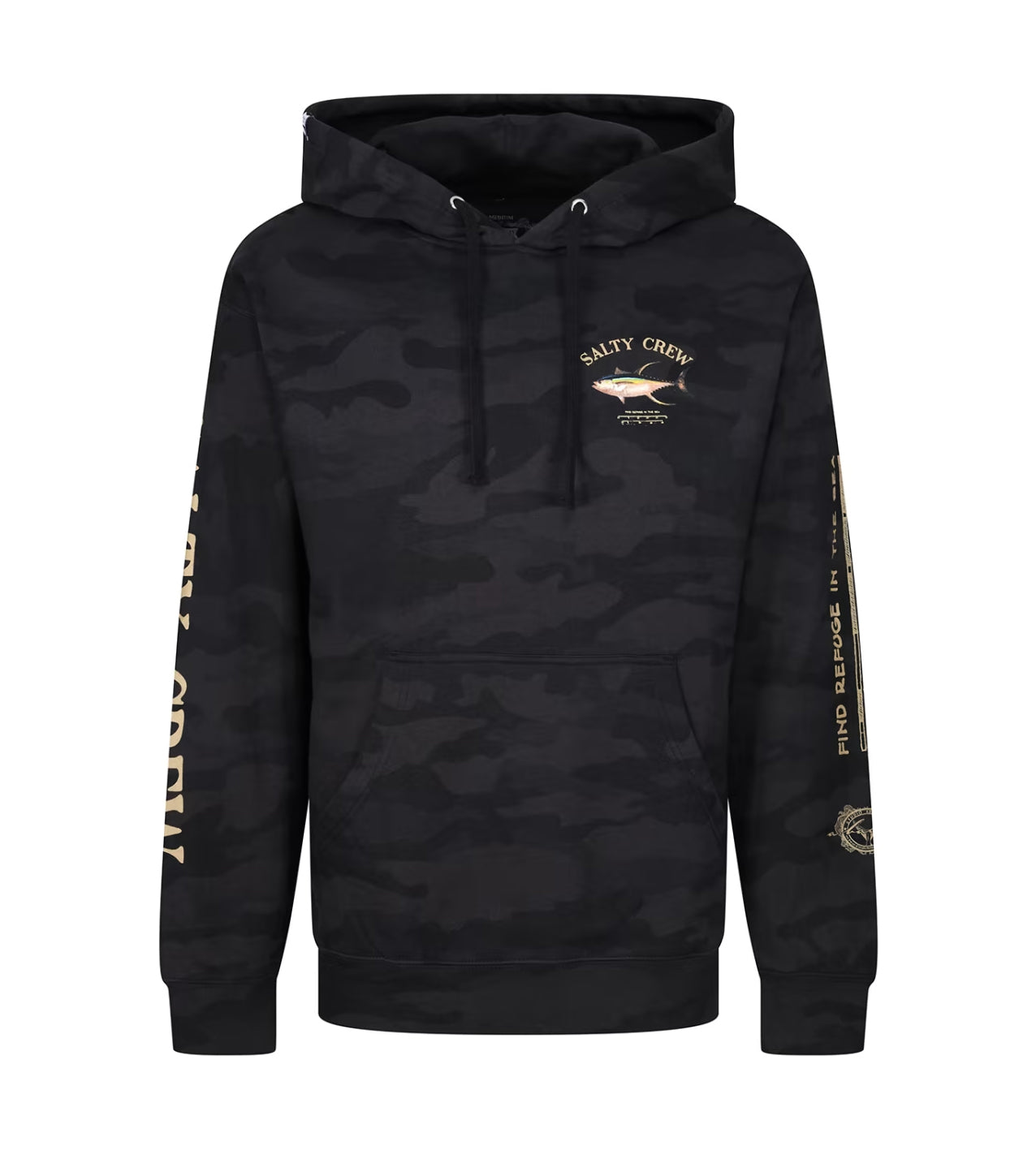 Salty Crew Ahi Mount Hood Fleece BlackCamo S