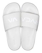 RVCA Sport Slide Mens Sandal SLB-Silver Bleach 12
