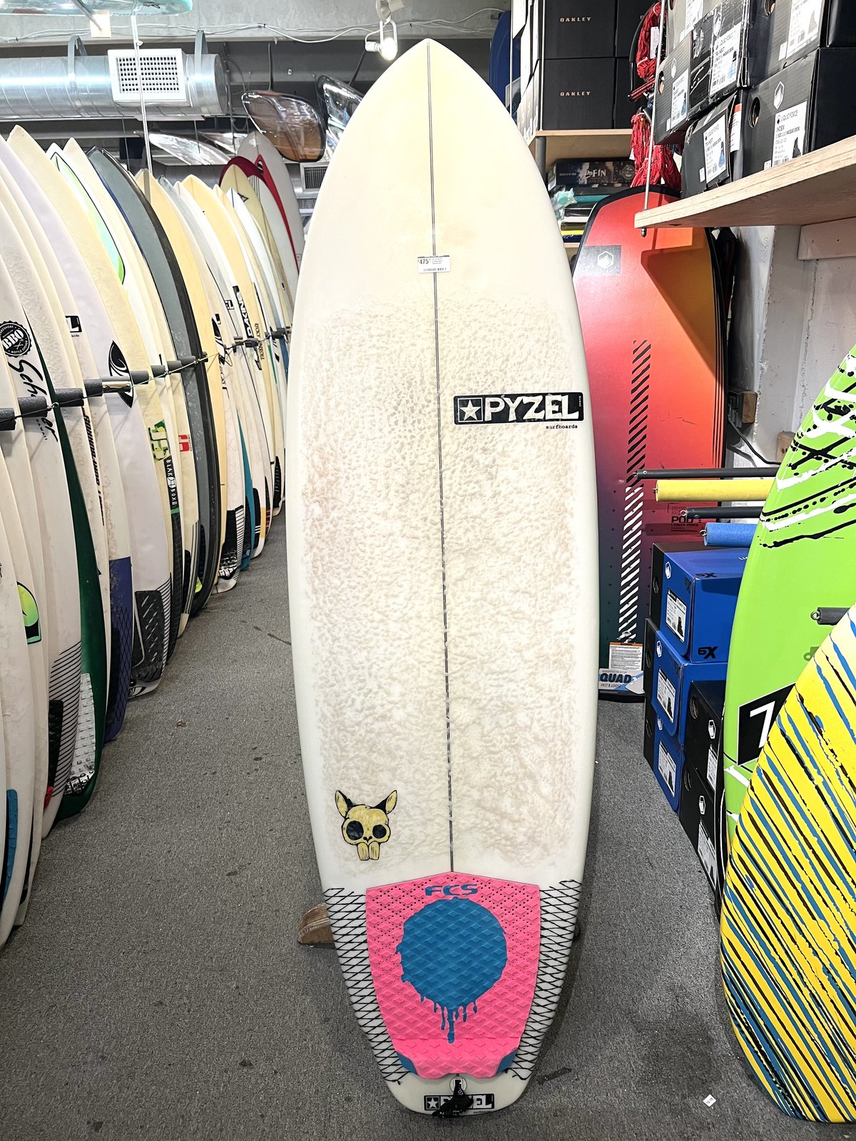 5ft7in Pyzel Consignment Surfboards