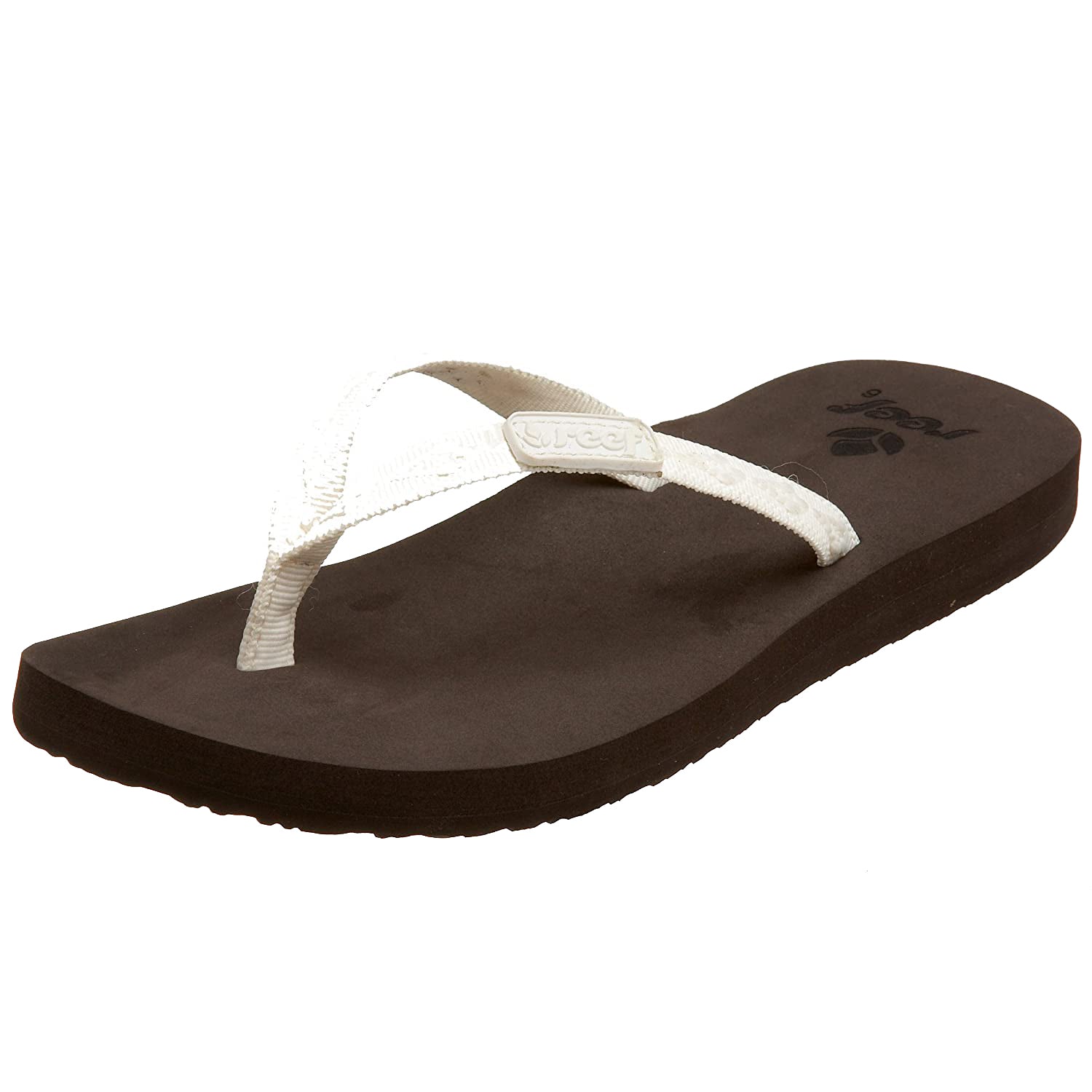 Reef Edge Womens Sandal BHI-Brown-White-Mint 6