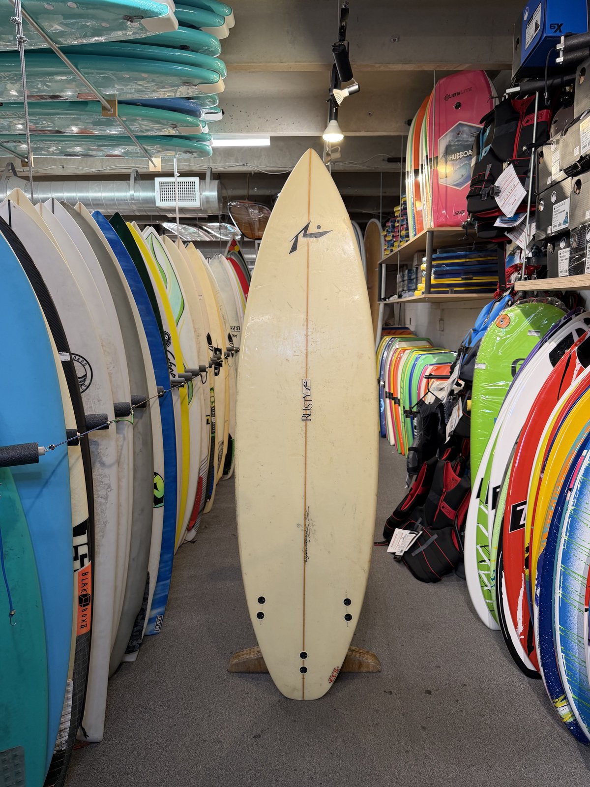 Rusty Surfboards Remain Calm 6ft3in Consignment - Wright