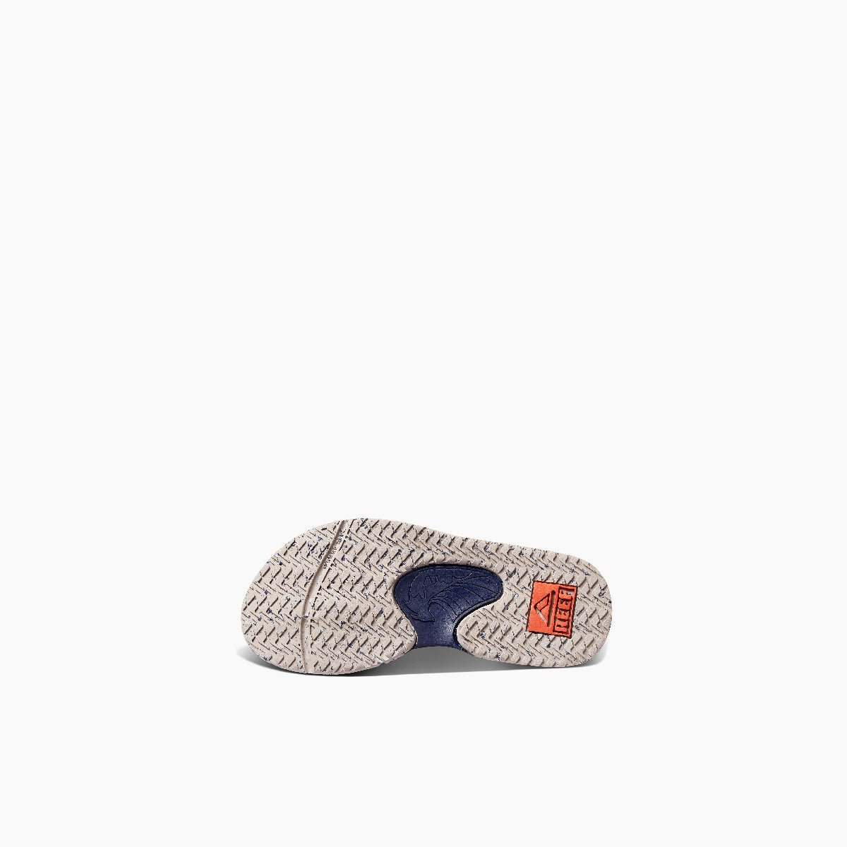 Reef Little Fanning Boys Sandal Taupe-Navy 8 C