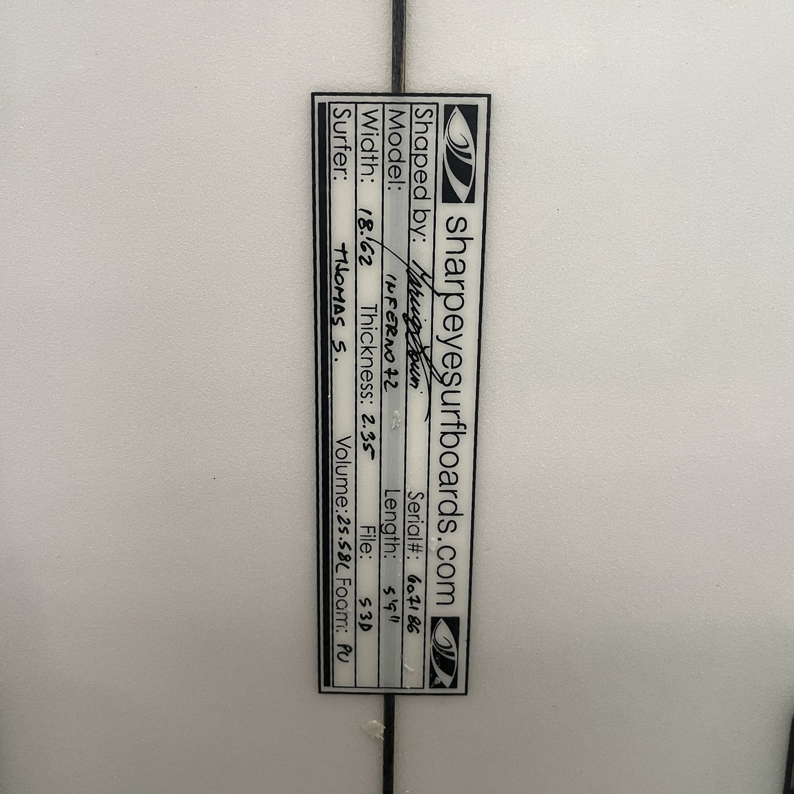5ft9in Sharp Eye Inferno Consignment - Duke