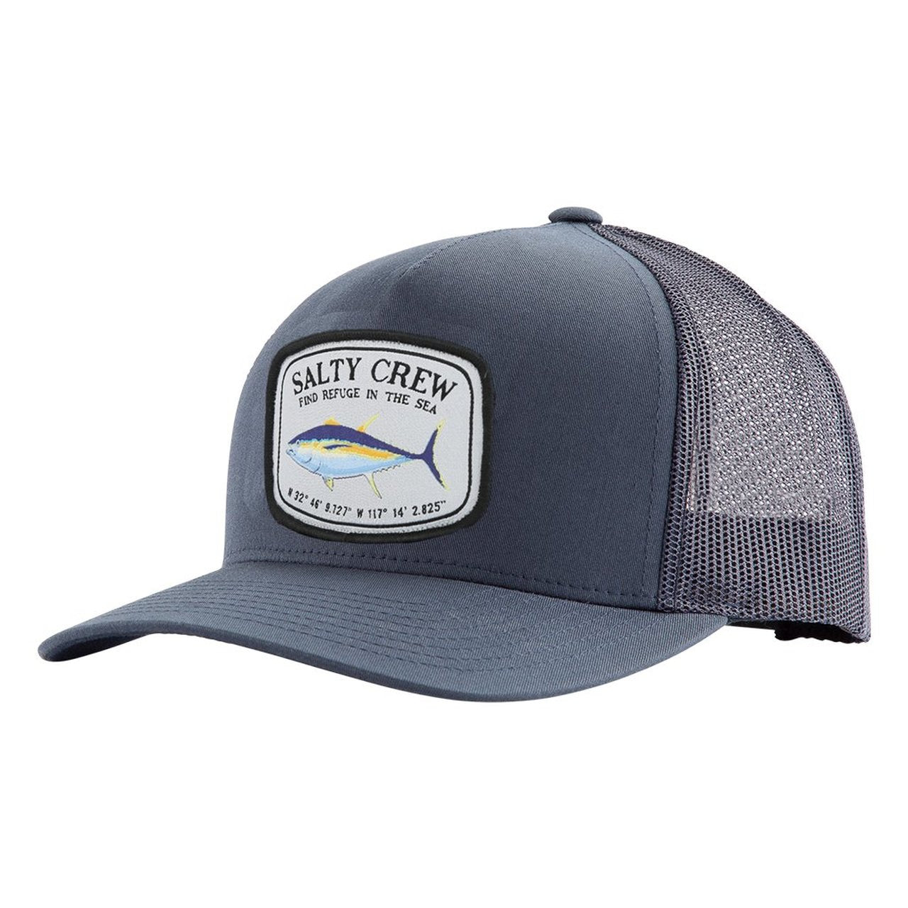 Salty Crew Pacific Retro Trucker Hat Navy OS