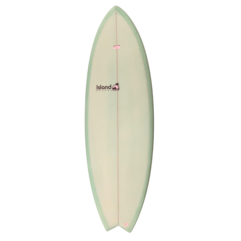 Island Boards Fish Coke Bottle Green 5ft6in