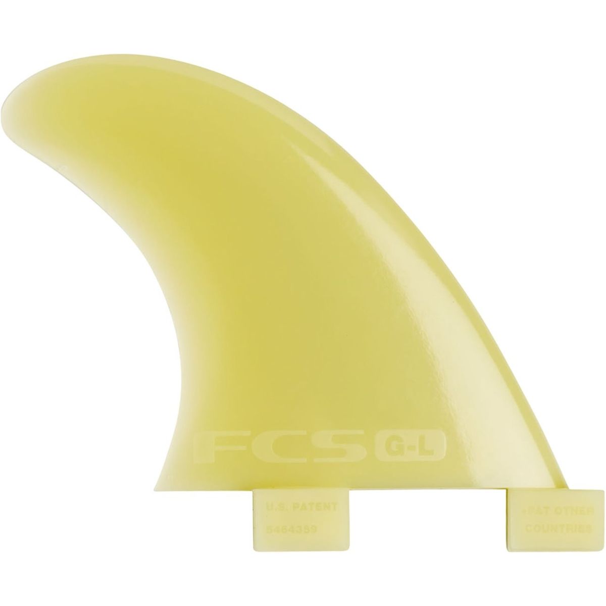 FCS GL Natural Glass Flex Longboard Side Byte Set