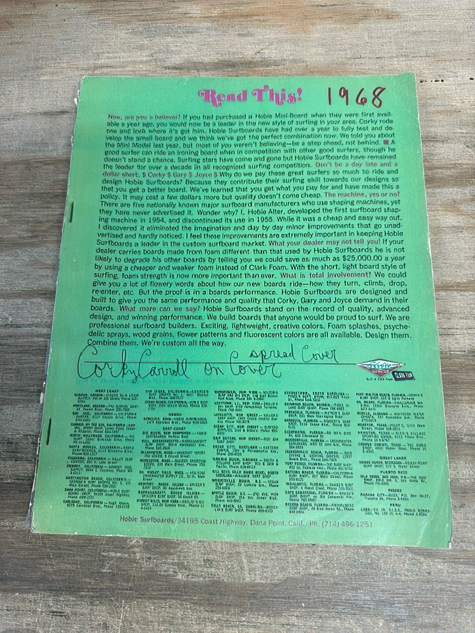 Surfer Magazine Vol. 9 No. 3 - 1968 (Missing Cover)