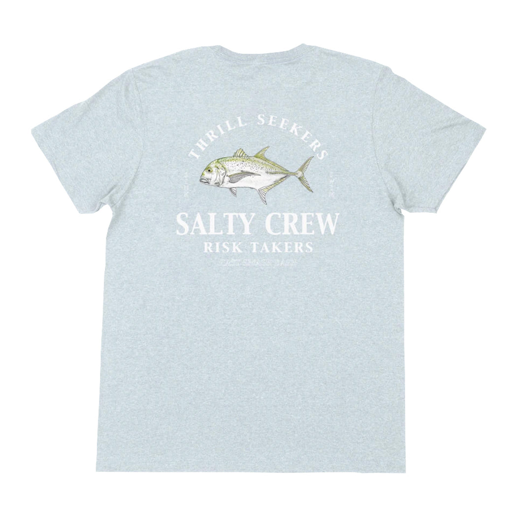 Salty Crew GT SS Tee Light Blue Heather XL