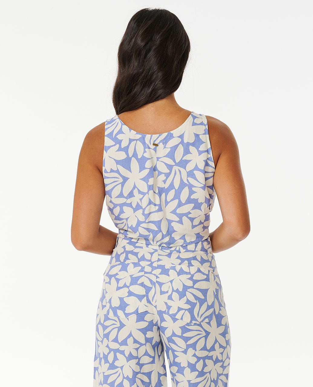 Rip Curl Holiday Tropics Top 8962-Mid Blue S