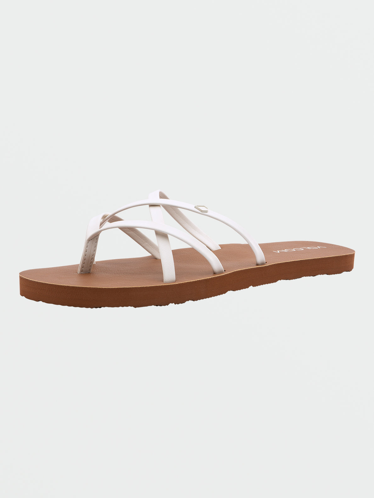 Volcom New School 2 Womens Sandal WHT23-White 10
