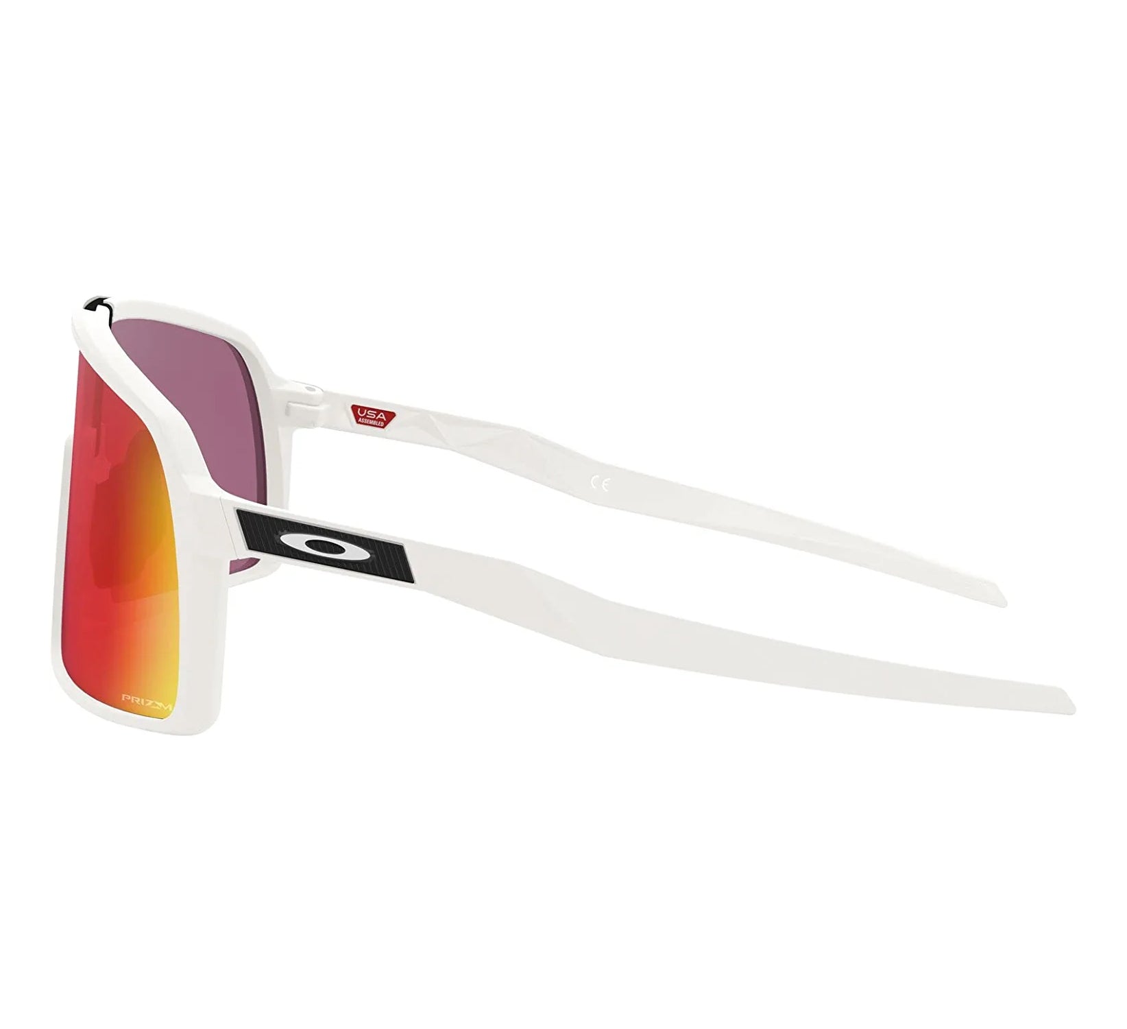 Oakley Sutro Sunglasses MatteWhite Prizm Road Oversized