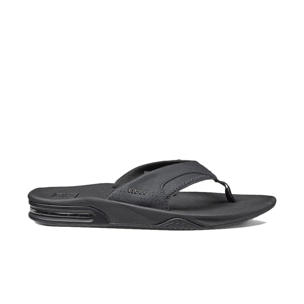Reef Fanning Mens Sandal All Black 9
