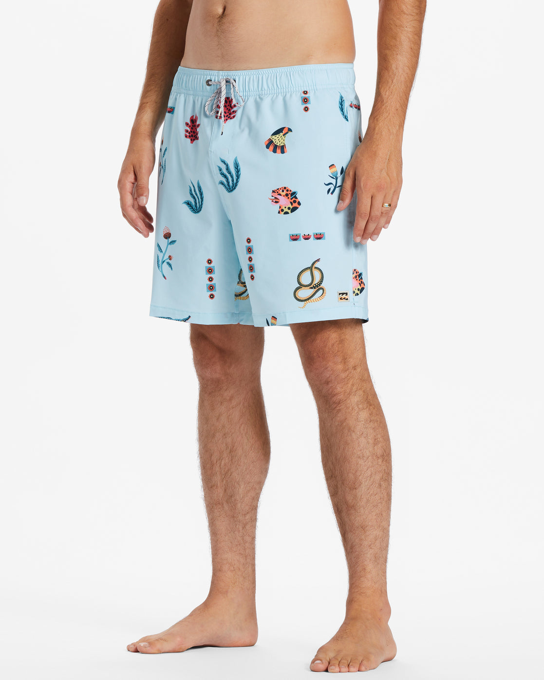 Billabong Zeledon Sundays Layback Swim Shorts LBL-Light Blue M