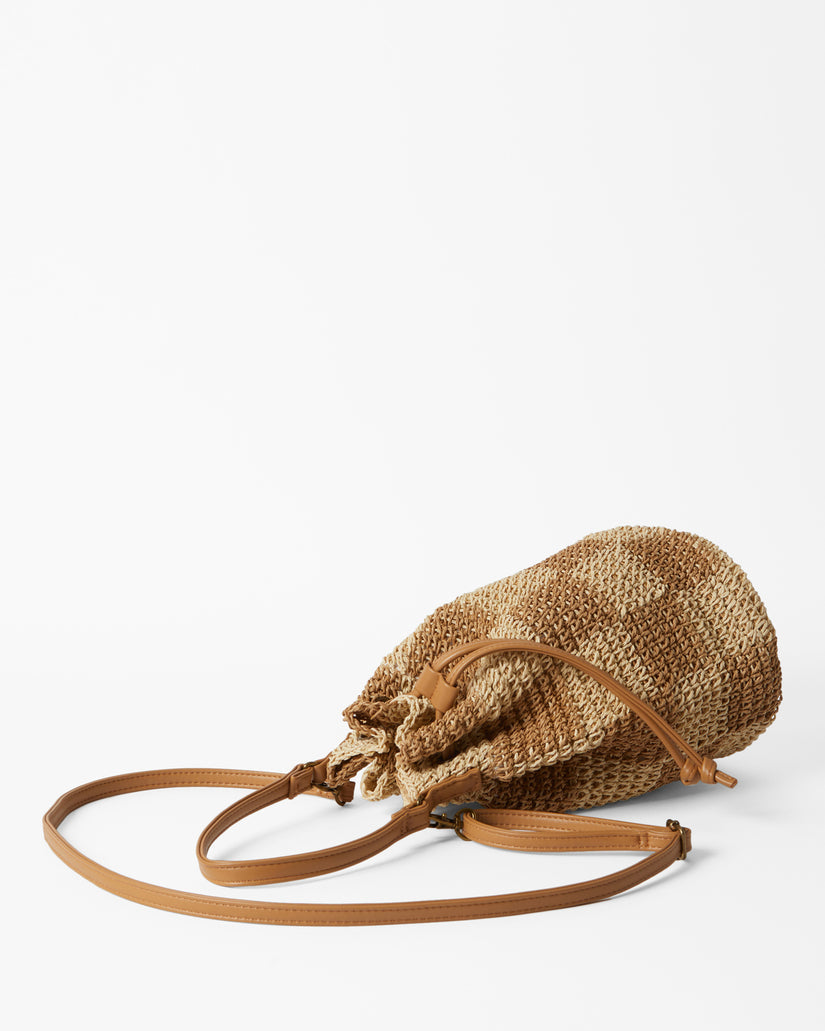 Billabong Travel More Straw Purse NAT OS