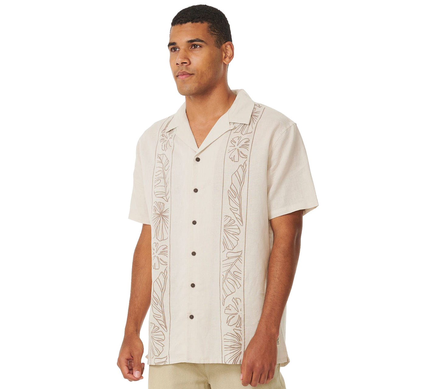 Rip Curl Mod Tropics Vert SS Woven 3021-Bone L