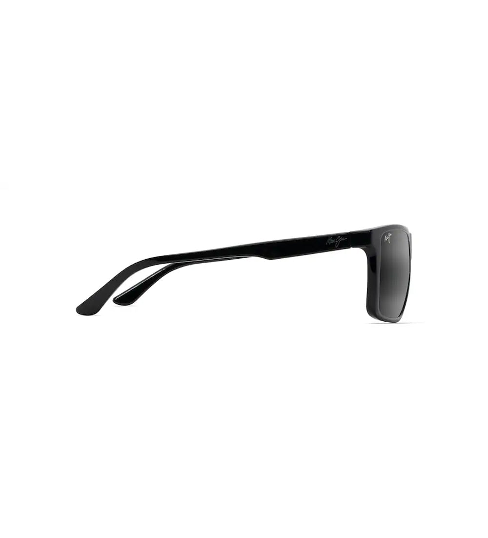 Maui Jim Mamalu Bay Polarized Sunglasses GlossBlack Grey