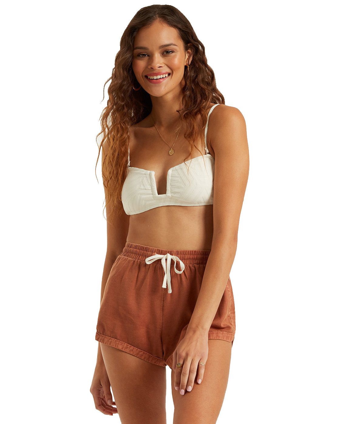 BILLABONG ROAD TRIPPIN ELASTIC WAIST SHORTS