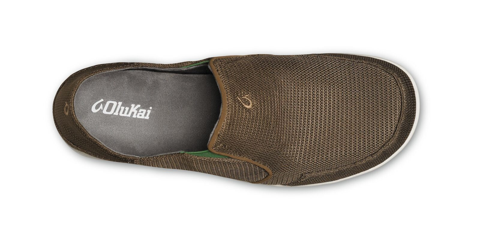Olukai Nohea Mesh Mens Shoe 13AP-Mustang-Lime Peel 8.5