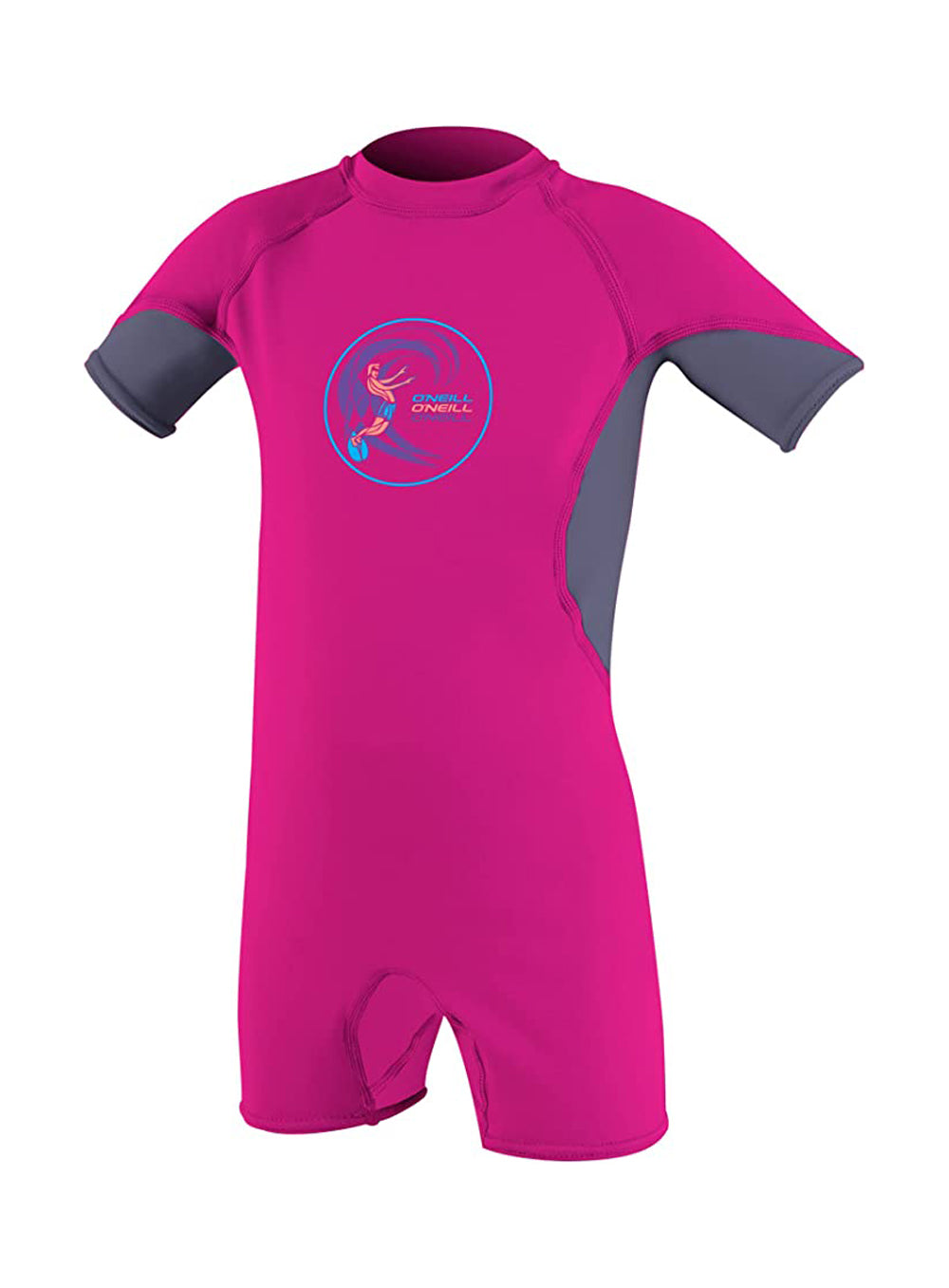 O'Neill Toddler O'Zone SS Spring Wetsuit Berry/Dusk/WHT 2