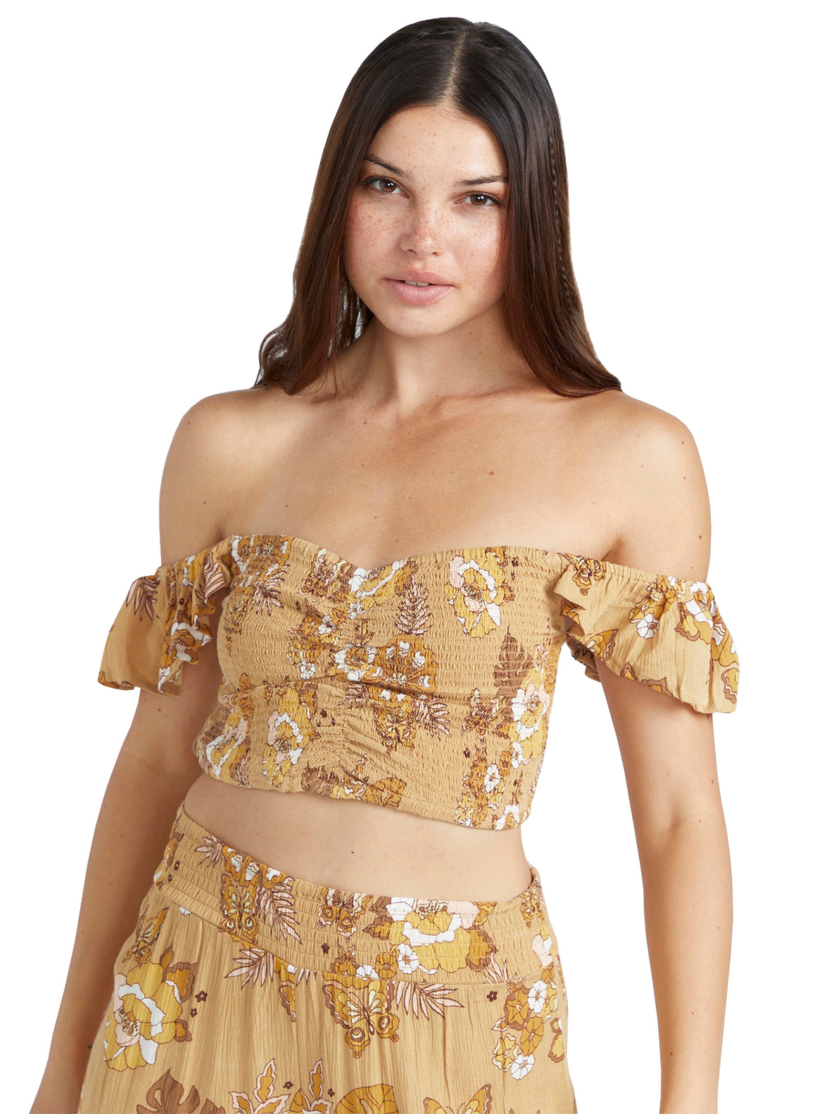 VOLCOM SUN KEEP CAMI TPC-TROPIC YELLOW L