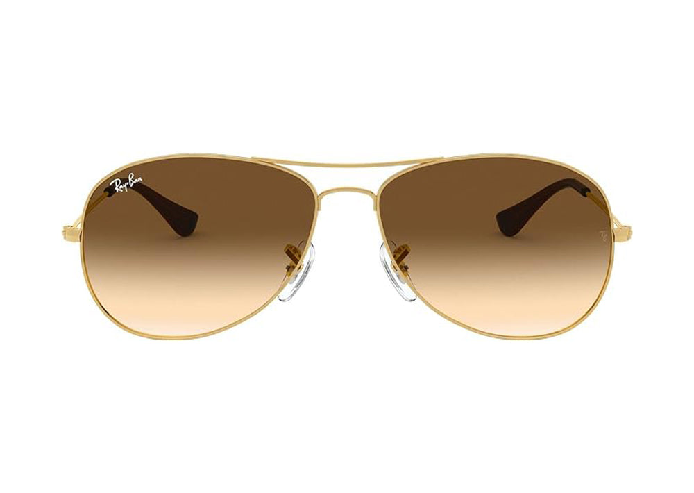 Ray Ban Cockpit Sunglasses Arista ClearGradientBrown Aviator
