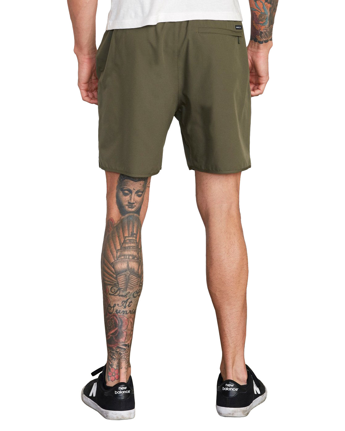 RVCA Yogger IV Short OLV-Olive XL