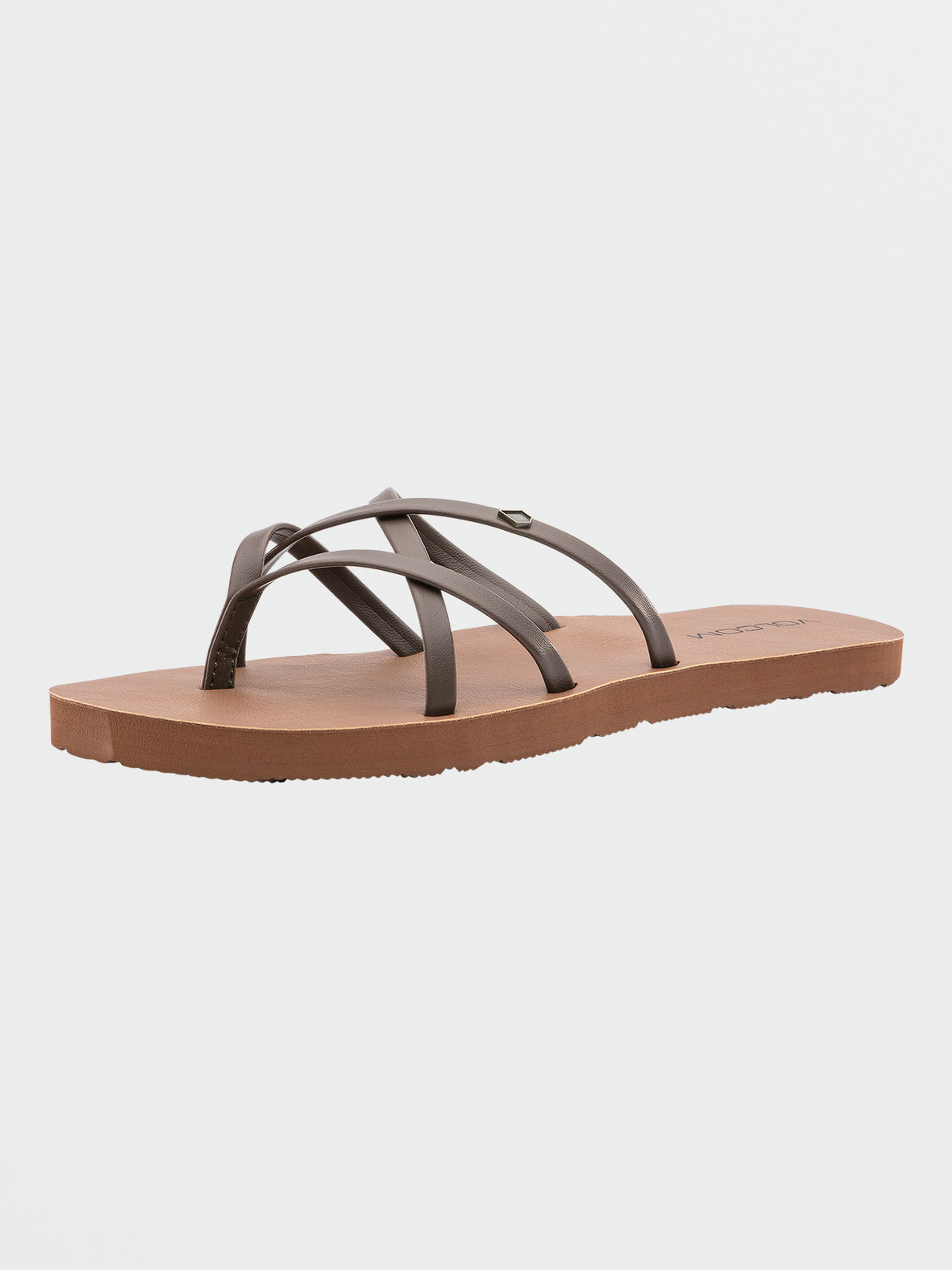 Volcom New School 2 Womens Sandal BRN23-Brown 9