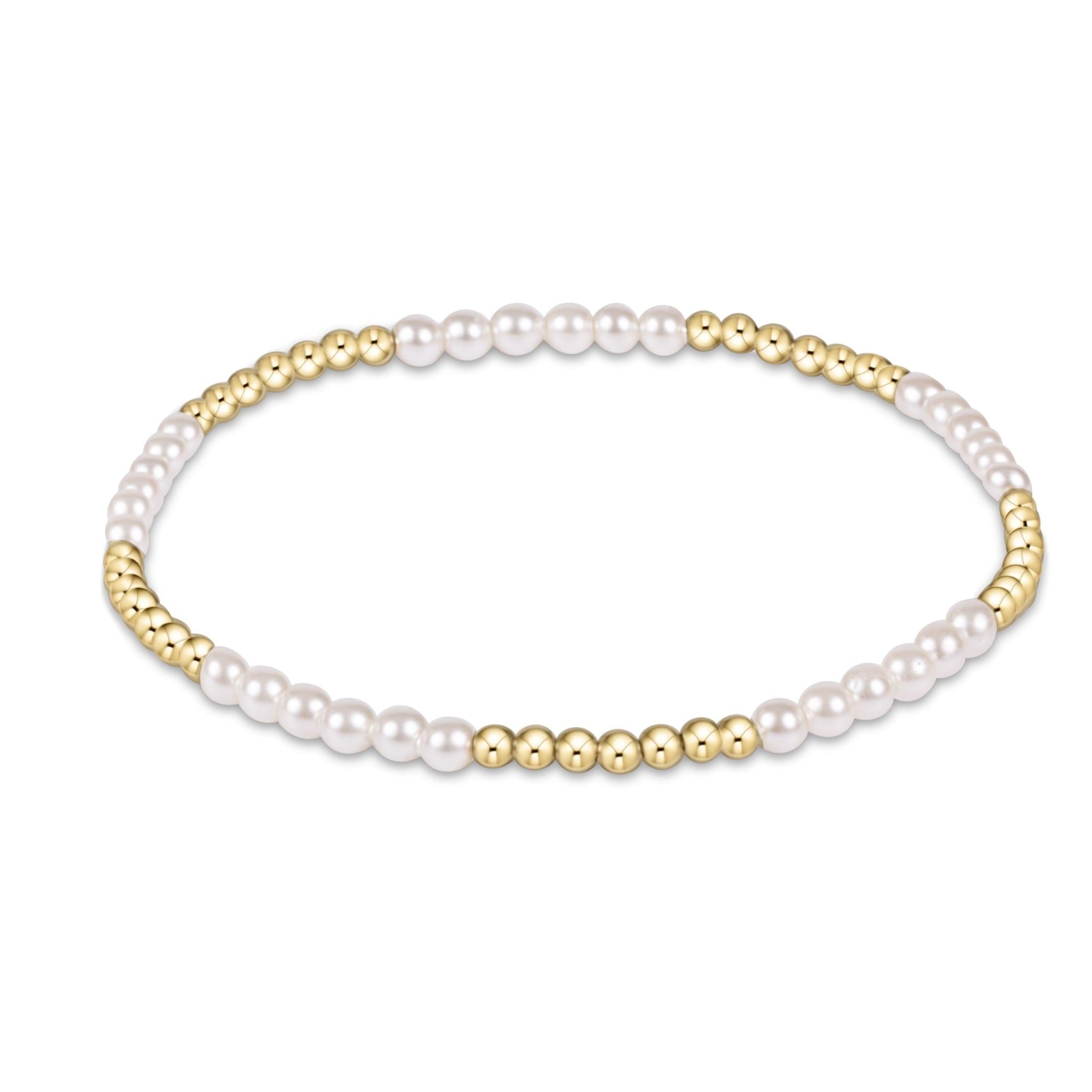 Enewton Classic Pearl Beaded Bracelet Blissful 3mm