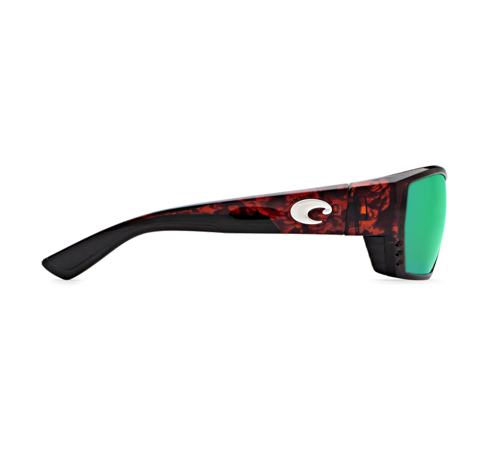 Costa Del Mar Tuna Alley Sunglasses Tortoise Green Mirror 580P