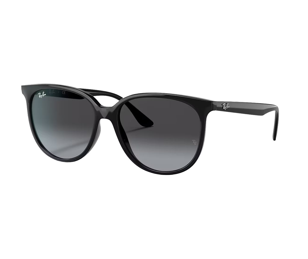 Ray Ban RB4378 Sunglasses black greygradient Poly