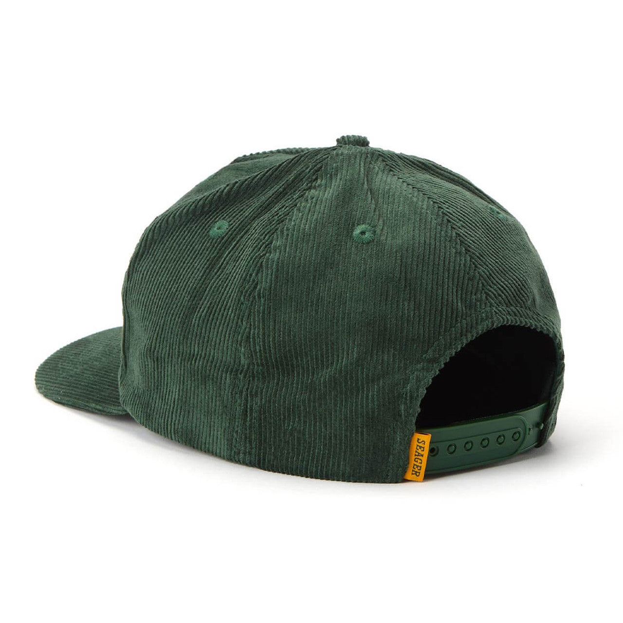 Seager Bradley Corduroy Snapback Green O/S