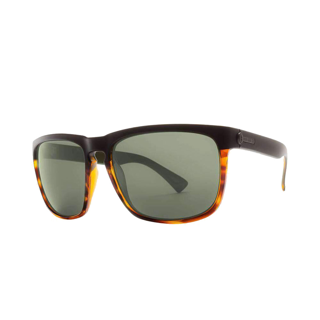 Electric Knoxville XL Polarized Sunglasses Darkside Tort Ohm Grey Square
