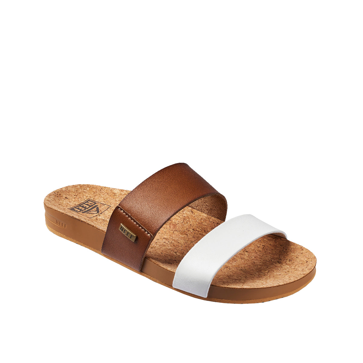 Reef Cushion Vista Womens Sandal White-Duo 8