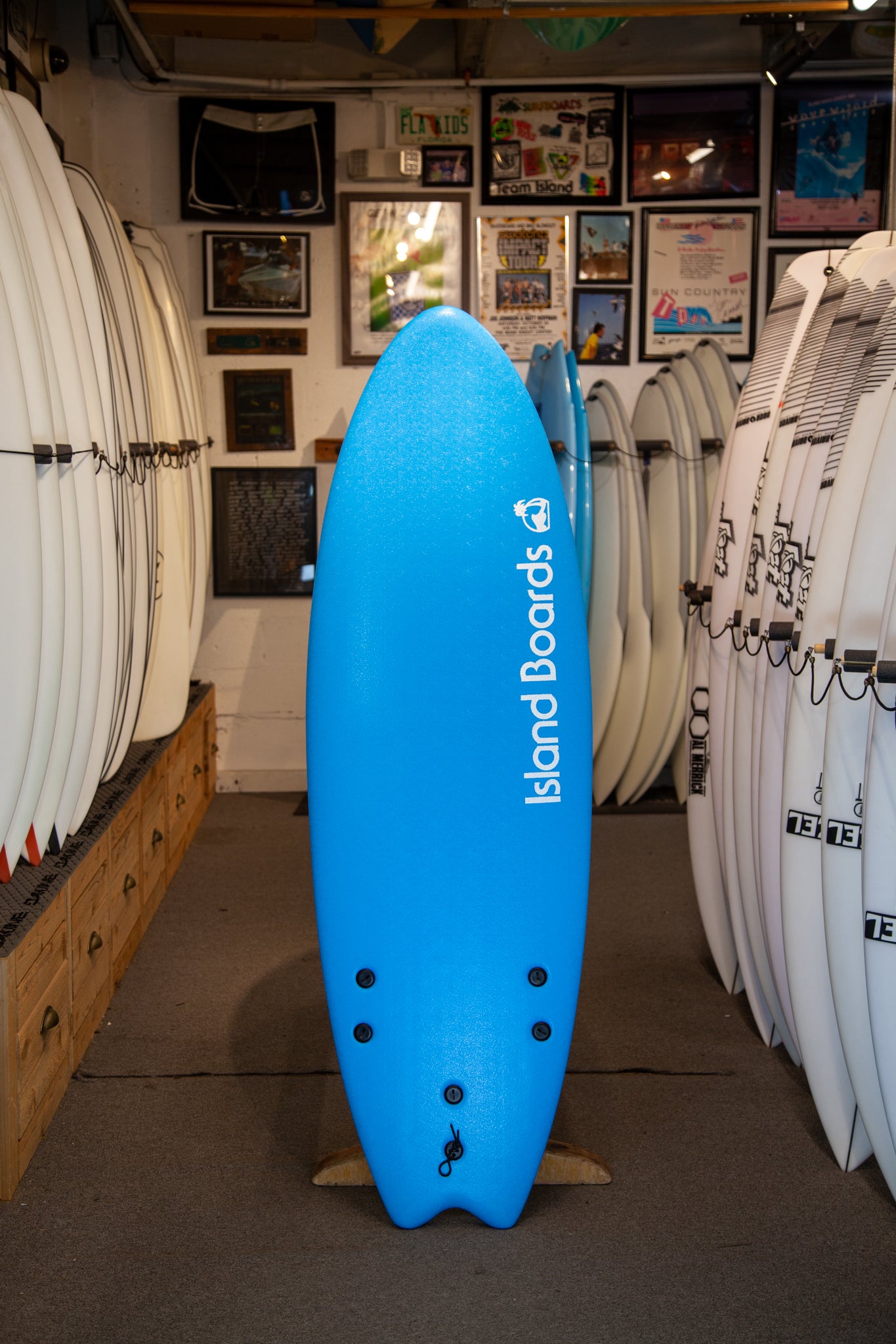 Island Water Sports Swallow Tail Softtop Surfboard