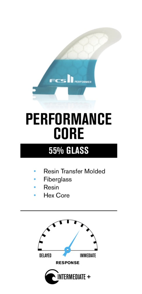 FCS V2 PC Tri-Quad Fin Set