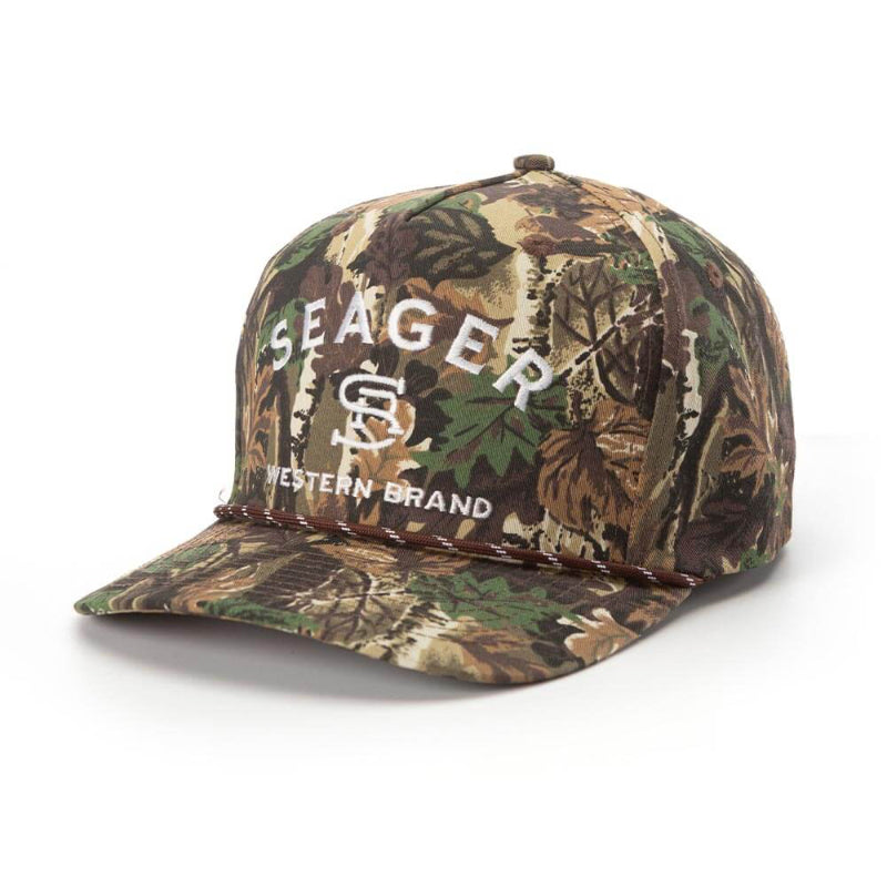 Seager Branded Snapback Hat RealCamo OS