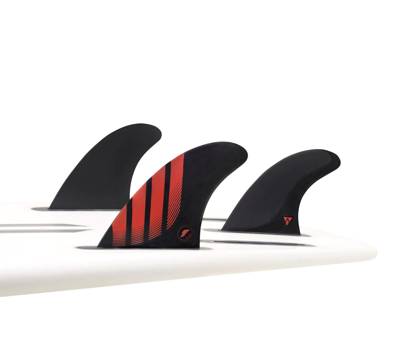Future Fins P8 Alpha Thruster Fin Set Carbon-Red L