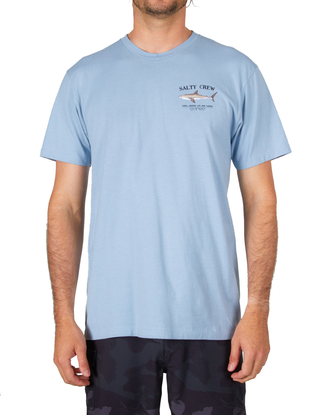 Salty Crew Bruce SS Tee Marine Blue XL