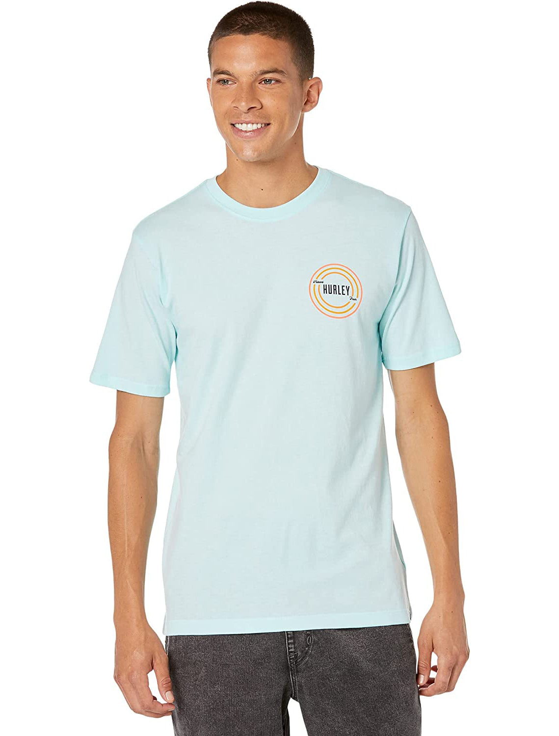 Hurley Everyday Washed Midway SS Tee H362-TealTinted S