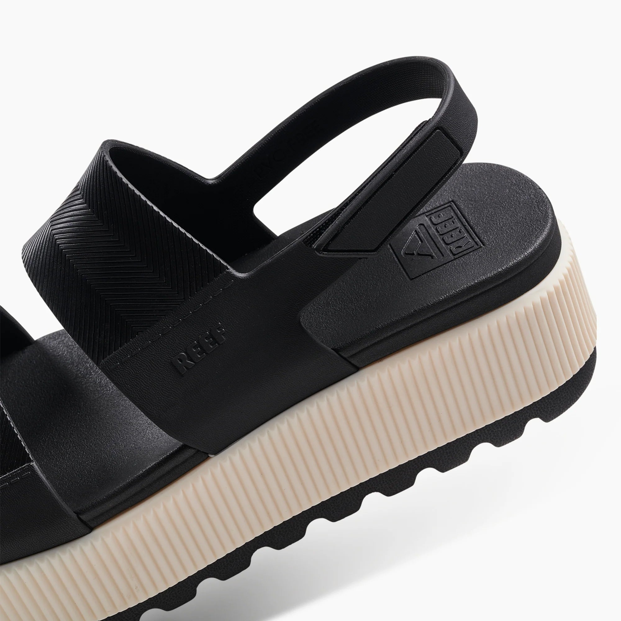 Reef Water Vista Higher Womens Sandal Black-Vintage 10