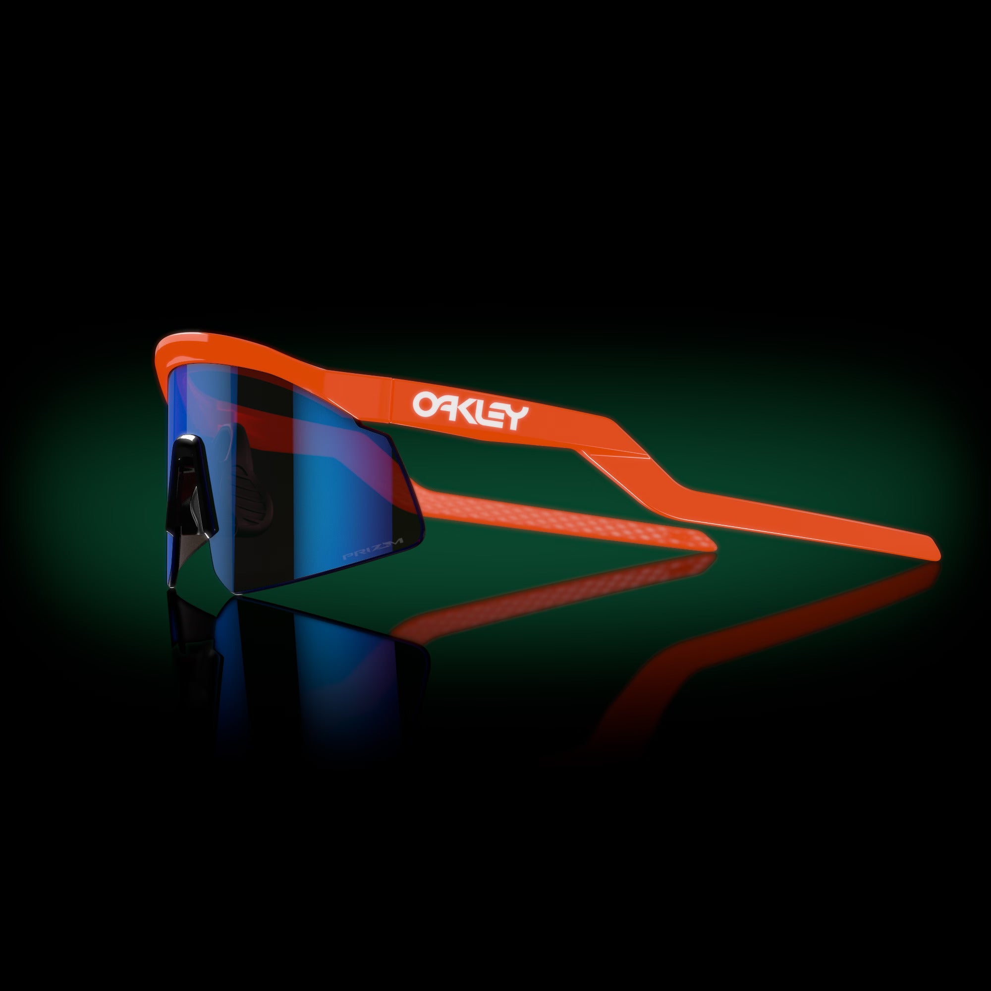 Oakley Hydra Sunglasses NeonOrange Prizm Sapphire