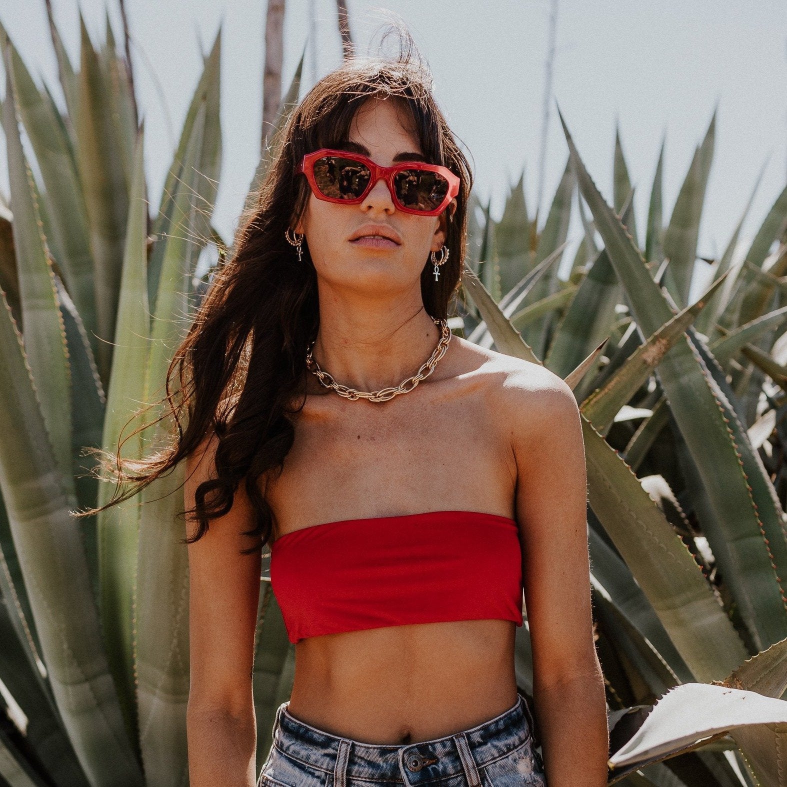 Sito Kinetic Polarized Sunglasses Cherry IronGrey