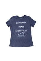 IWS Saltwater Heals Everything Relaxed S/S Tee Asph-WHT L