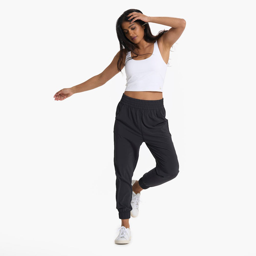 Vuori Daily Crop WHT-White L