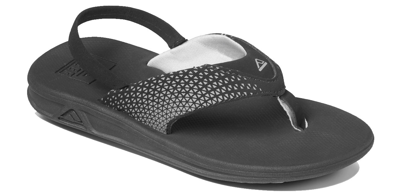 Reef Little Rover Boys Sandal Black 9 C