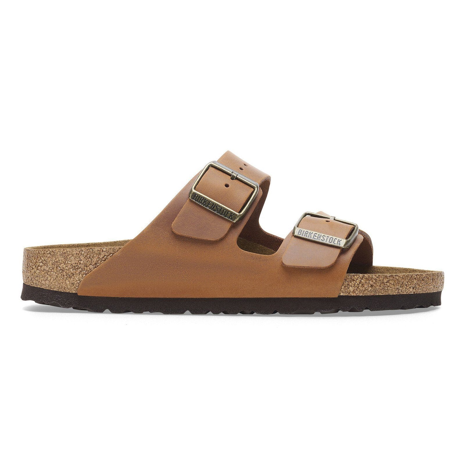 Birkenstock Arizona Mens Sandal Oiled Leather-Cognac 12