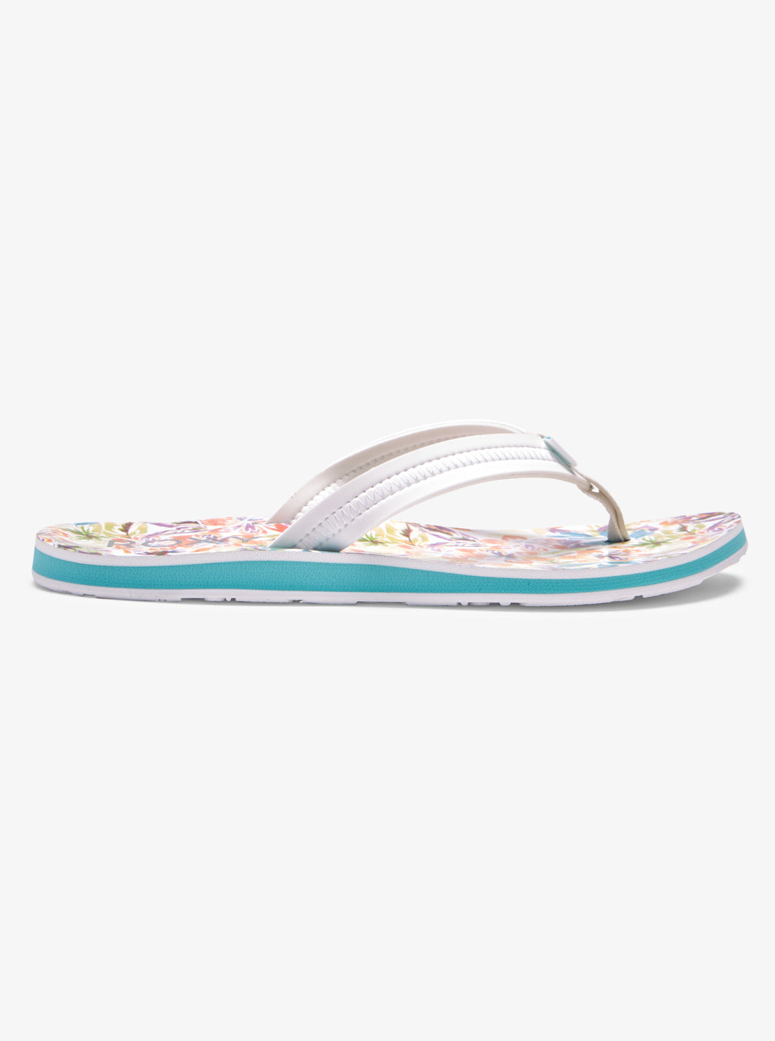 Roxy Vista Loreto Womens Sandal WBL-White-Blue 5
