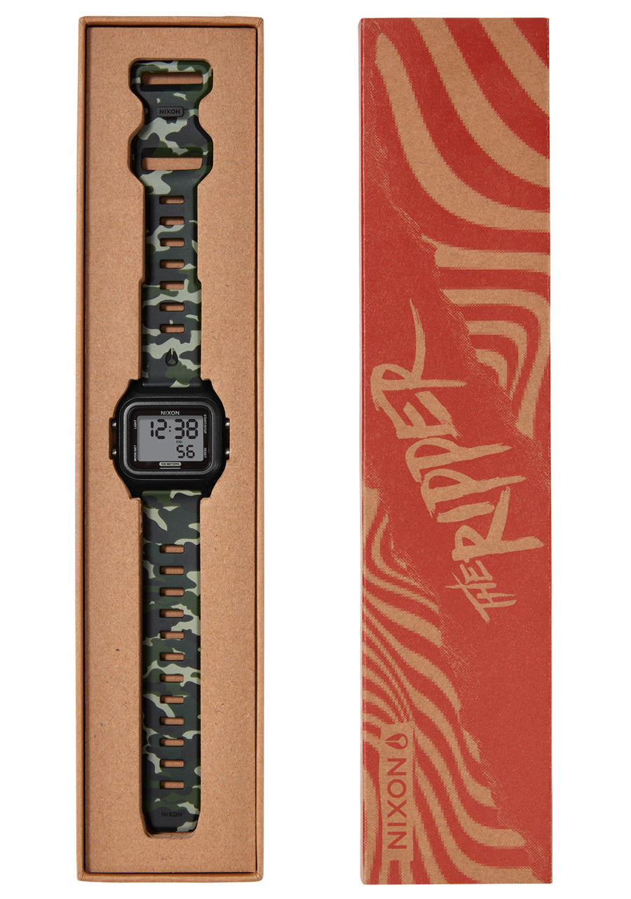 Nixon The Ripper Watch 047-Black-Camo