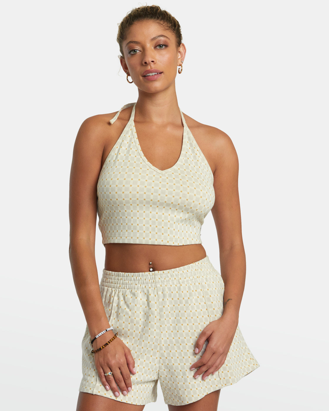 RVCA Sunrise Halter Top CLO M